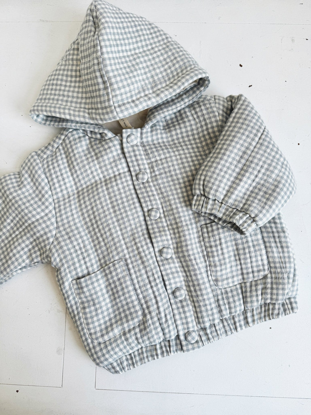 Hooded Woven Jacket - Spring Sweet