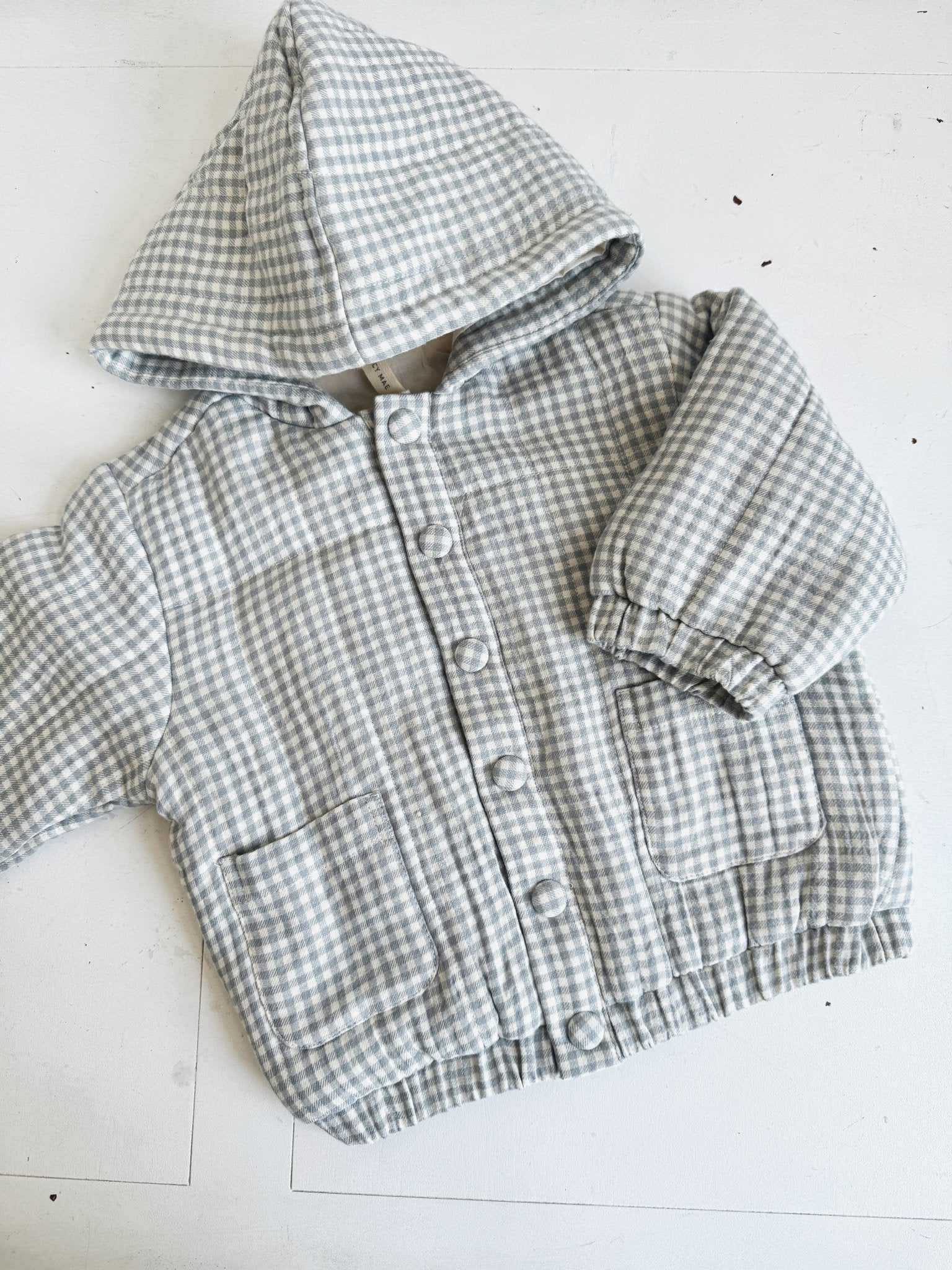 Hooded Woven Jacket - Spring Sweet