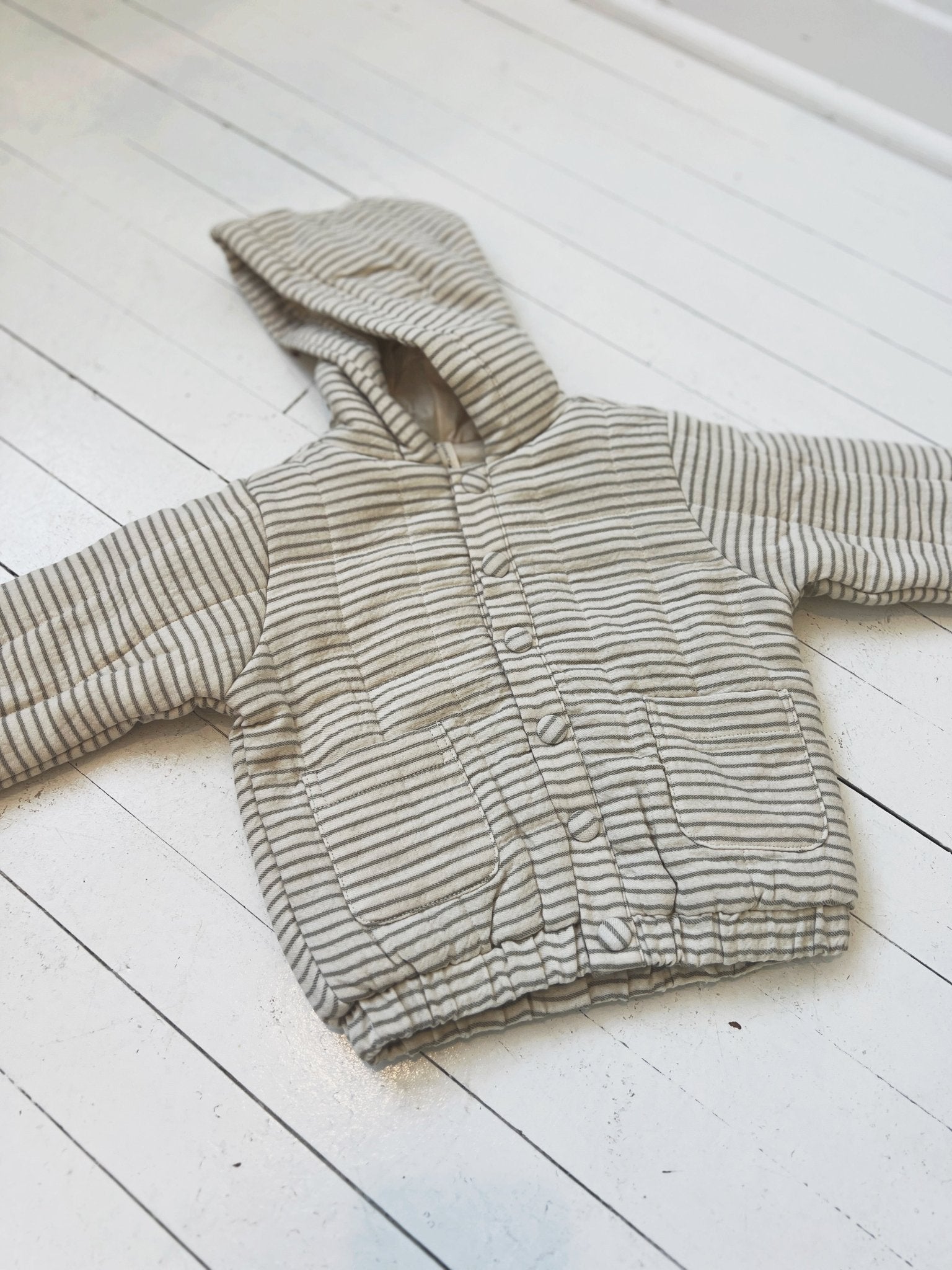 Hooded Woven Jacket - Spring Sweet