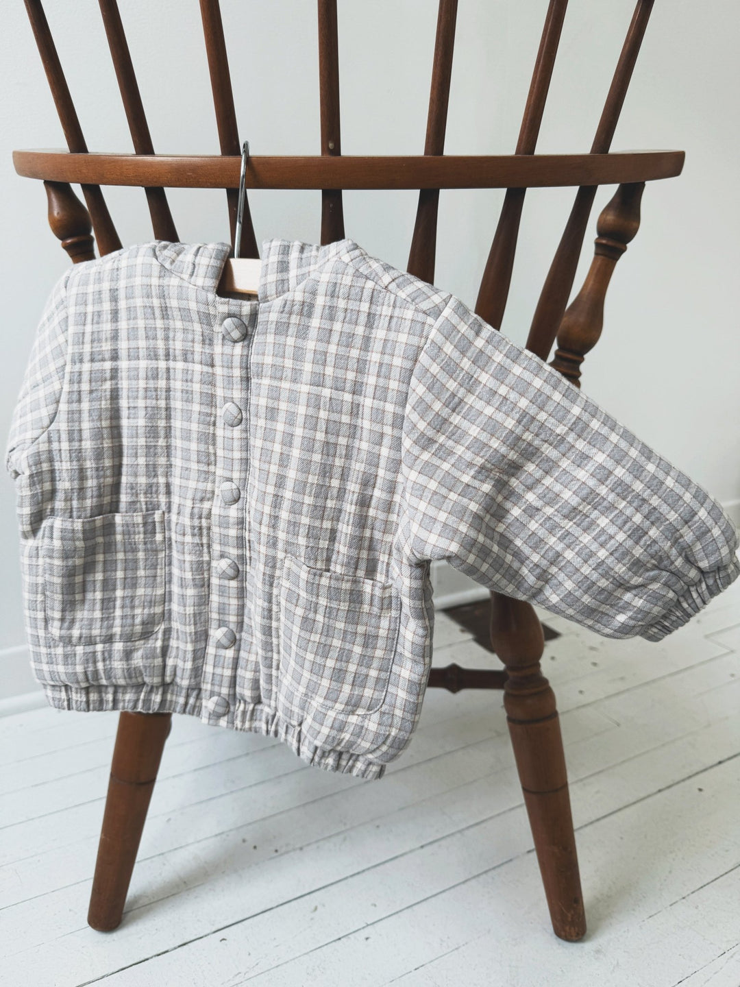 Hooded Woven Jacket - Spring Sweet