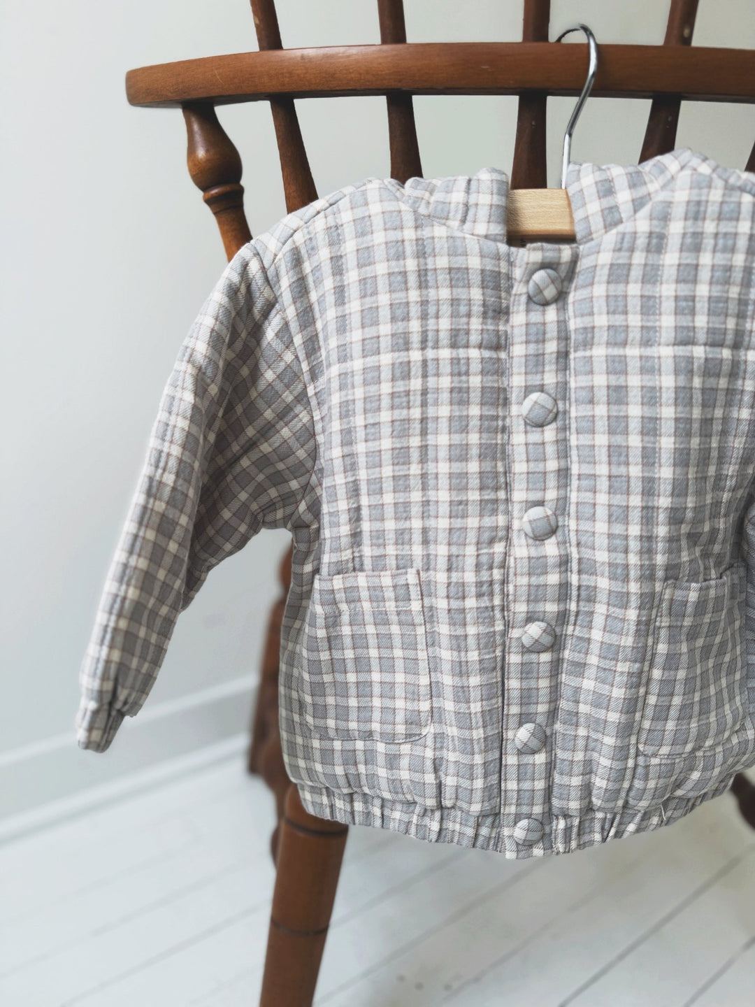 Hooded Woven Jacket - Spring Sweet