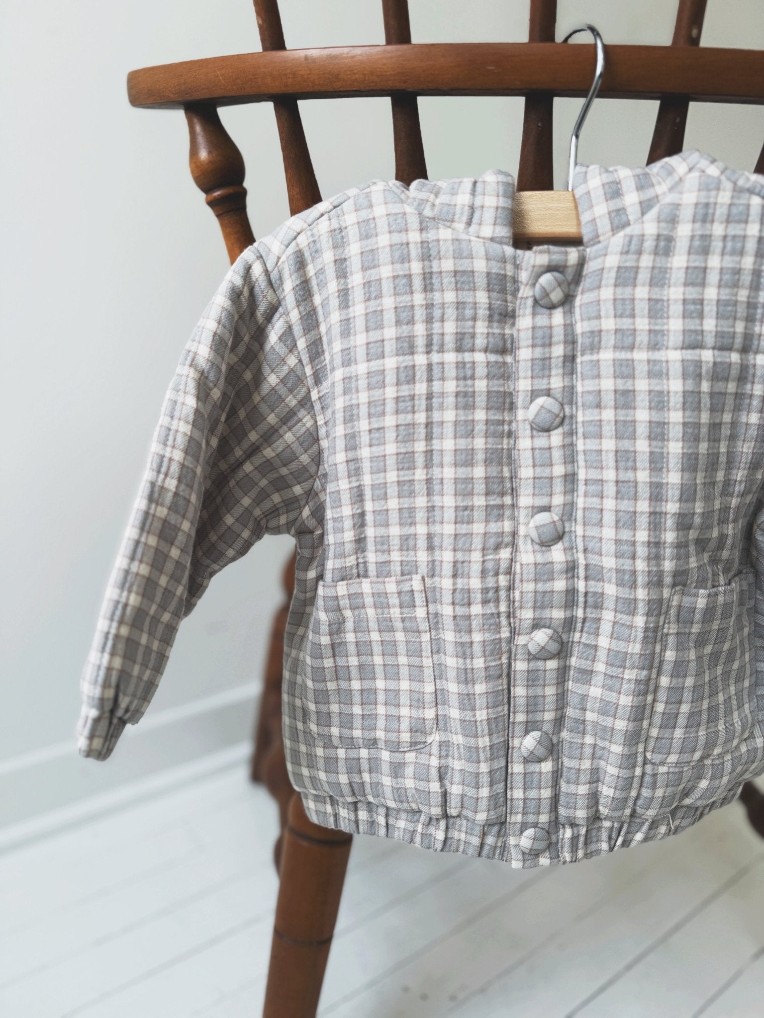 Hooded Woven Jacket - Spring Sweet