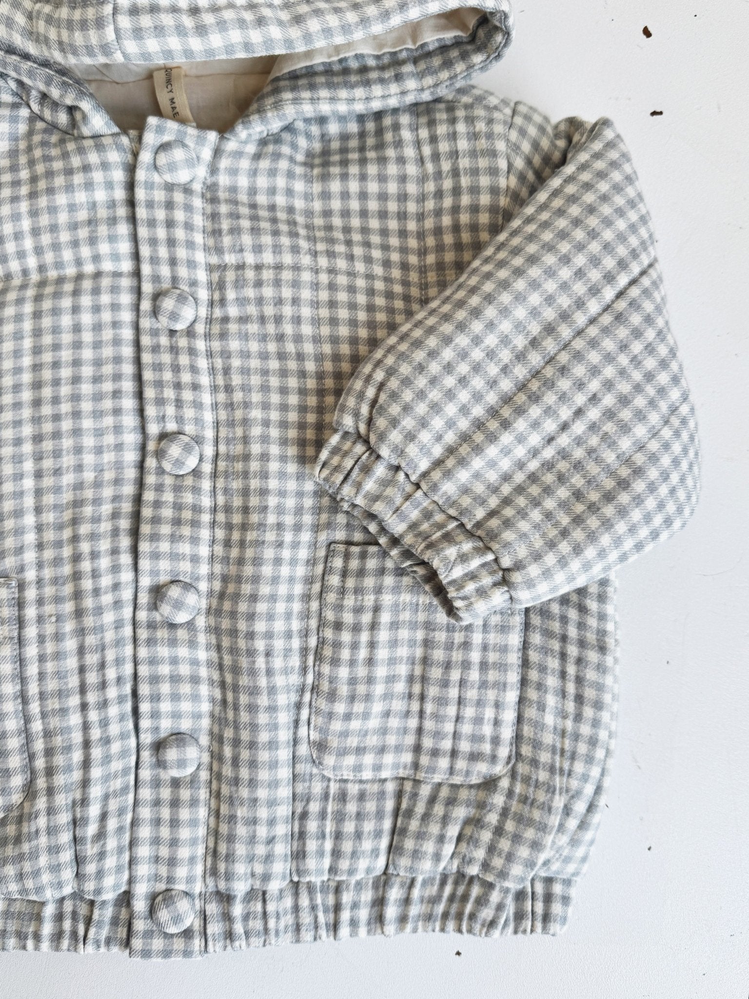 Hooded Woven Jacket - Spring Sweet