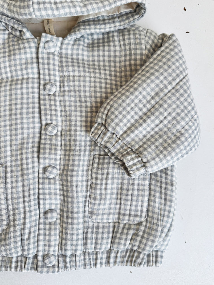 Hooded Woven Jacket - Spring Sweet