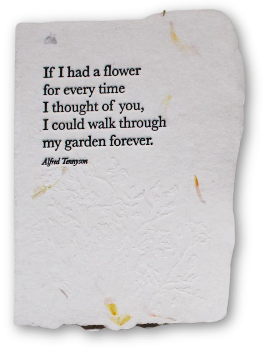 "if I had a flower" Card - Spring Sweet