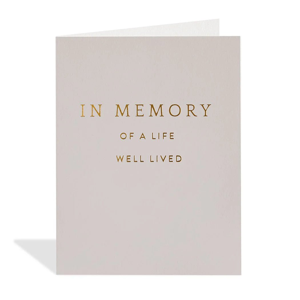 In Memory of a Life Card - Spring Sweet