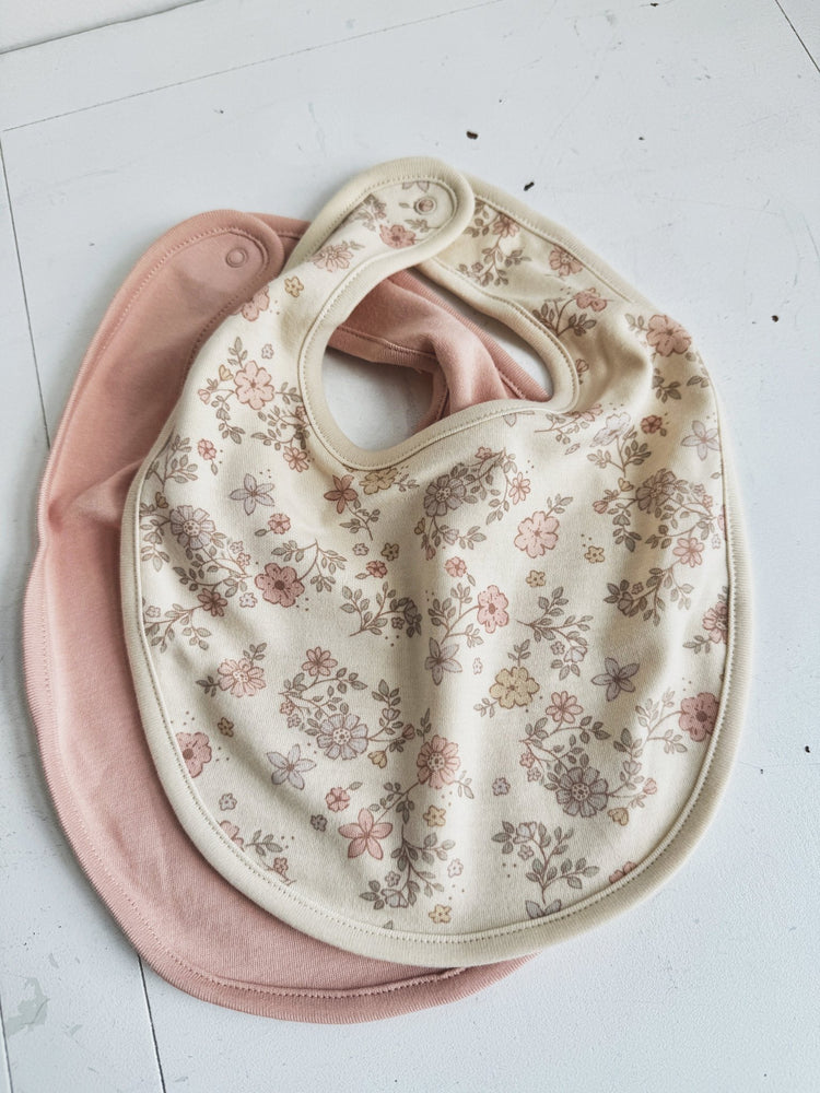 Jersey Snap Bib - Spring Sweet