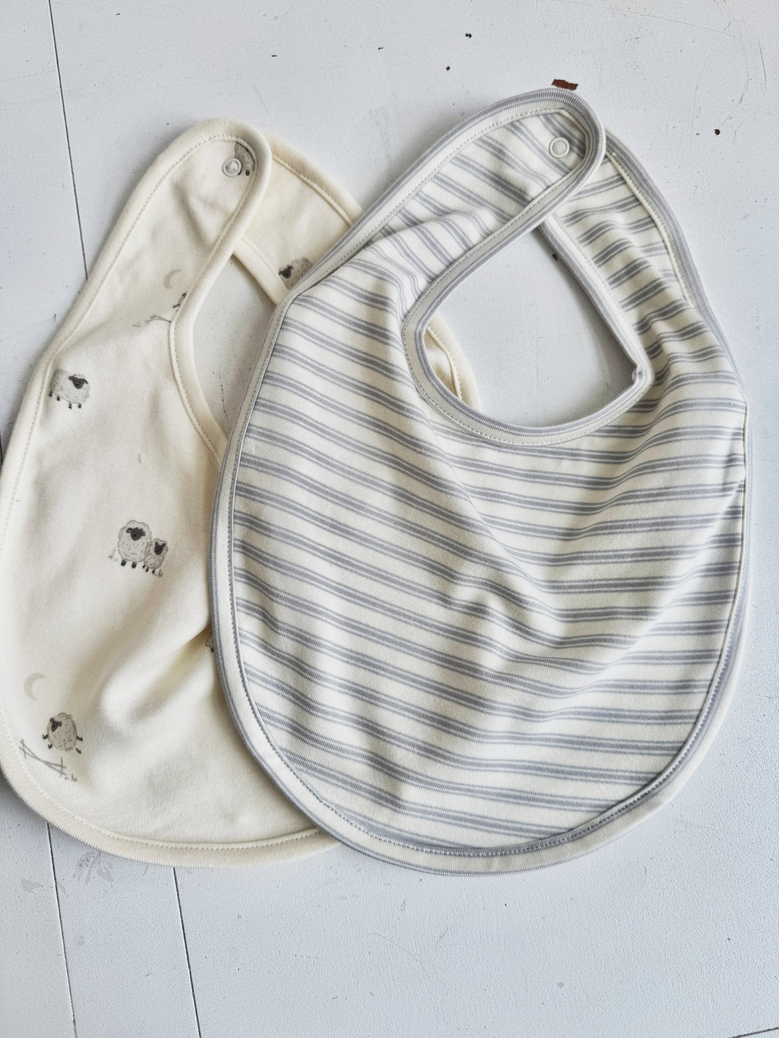 Jersey Snap Bib - Spring Sweet