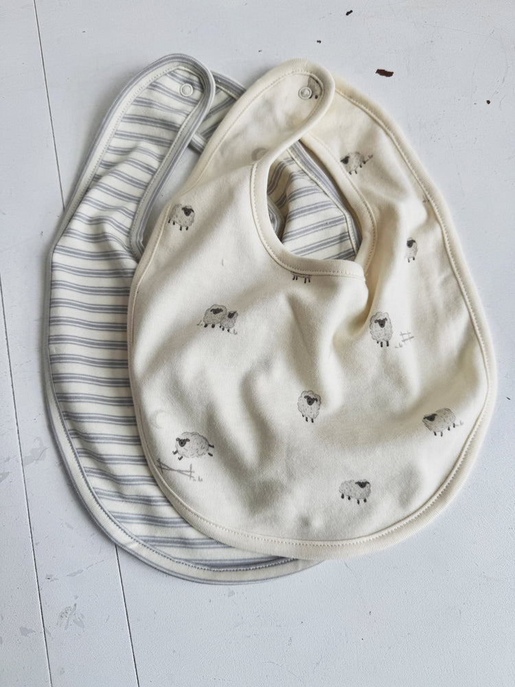 Jersey Snap Bib - Spring Sweet