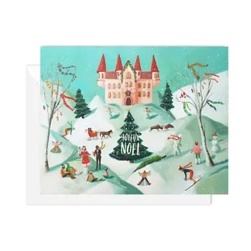 Joyeux Noel Holiday Card - Spring Sweet