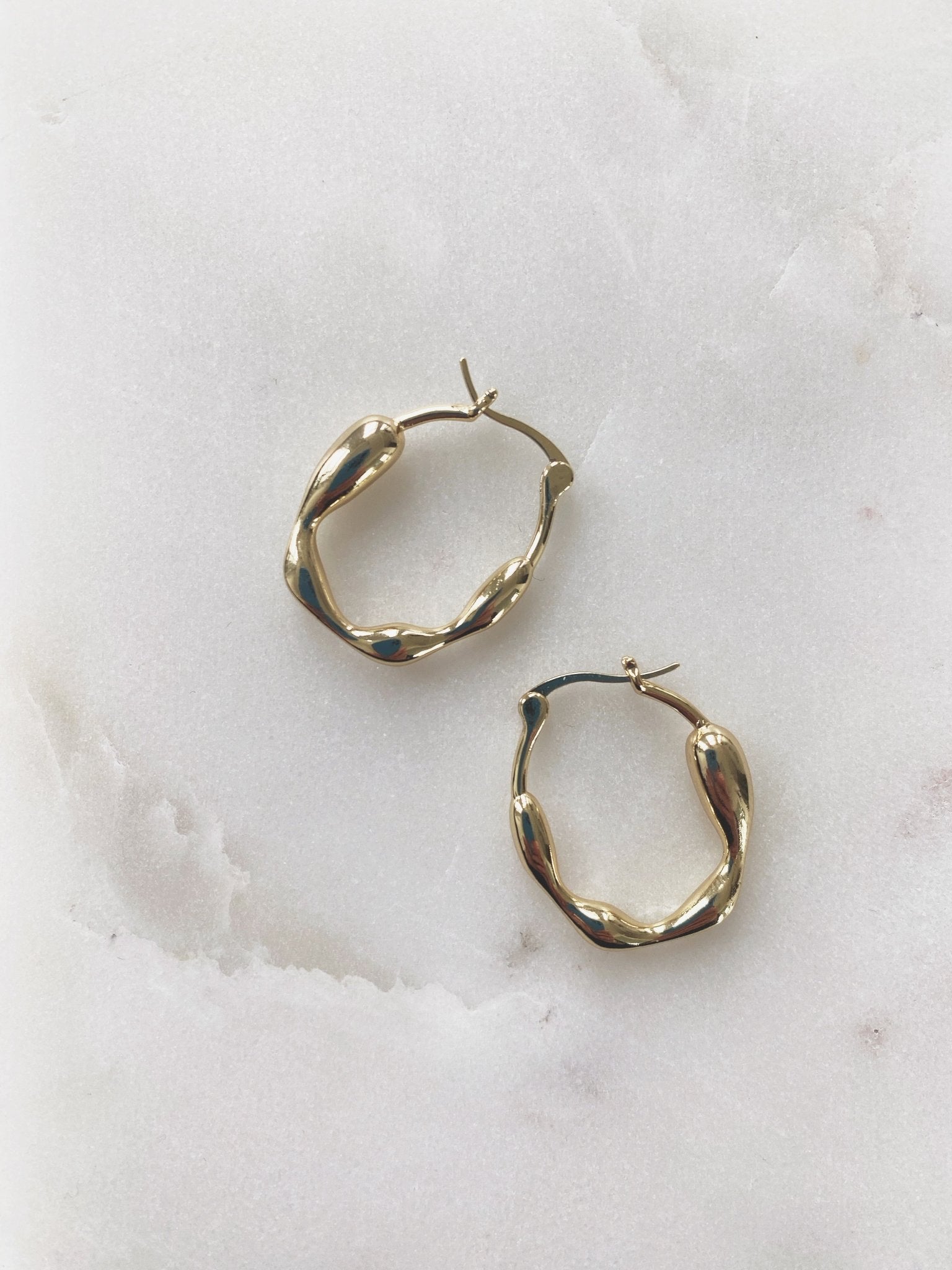 Kalea Hoops, Gold Filled - Spring Sweet