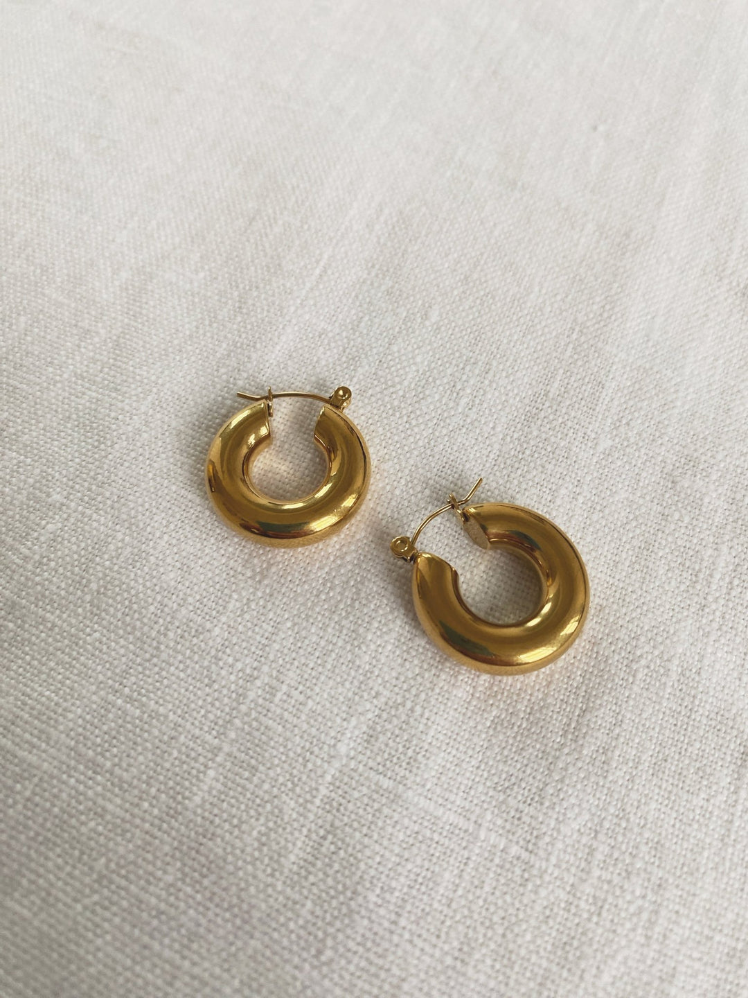 Kira Hoops, Gold Dipped - Spring Sweet