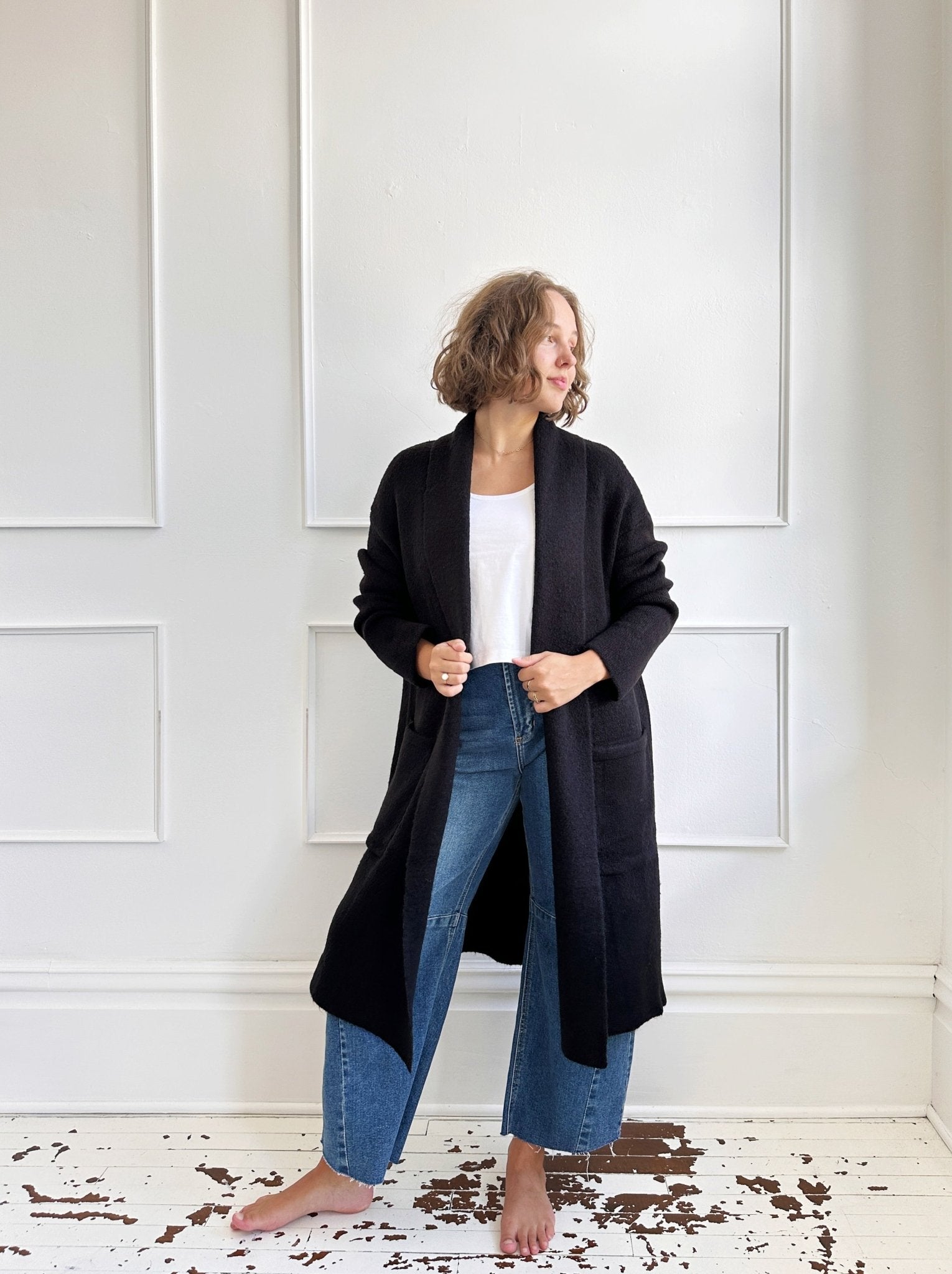 Knit Open Jacket - Spring Sweet