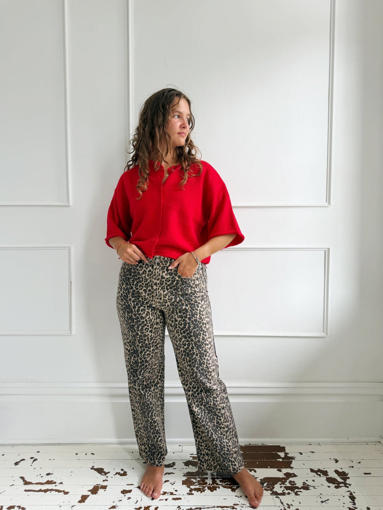 Knit Short Sleeve Cardigan - Spring Sweet