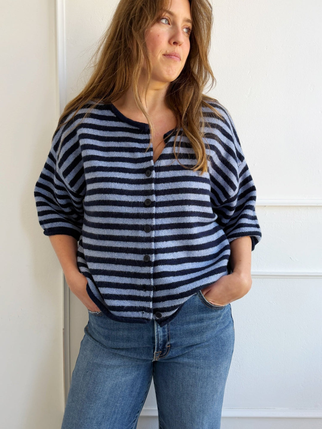 Knit Short Sleeve Cardigan - Spring Sweet