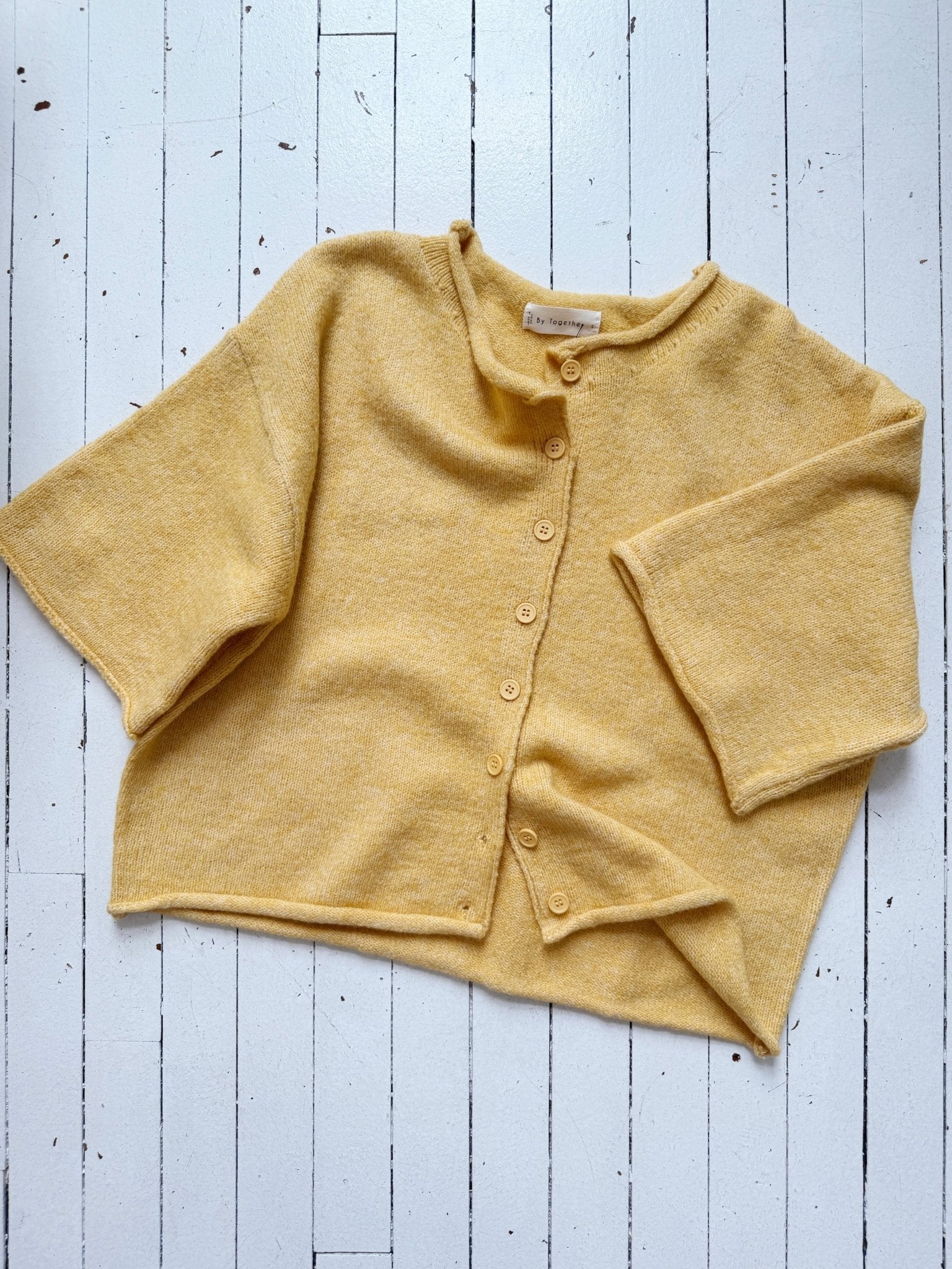 Knit Short Sleeve Cardigan - Spring Sweet