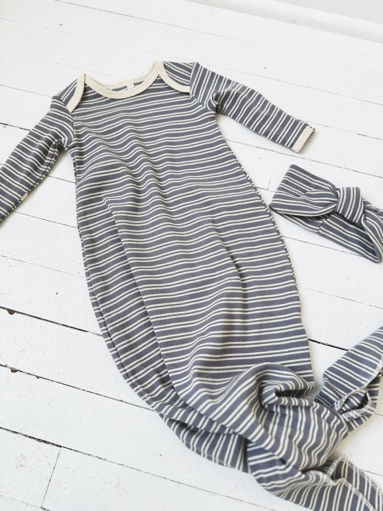 Knotted Baby Gown - Spring Sweet