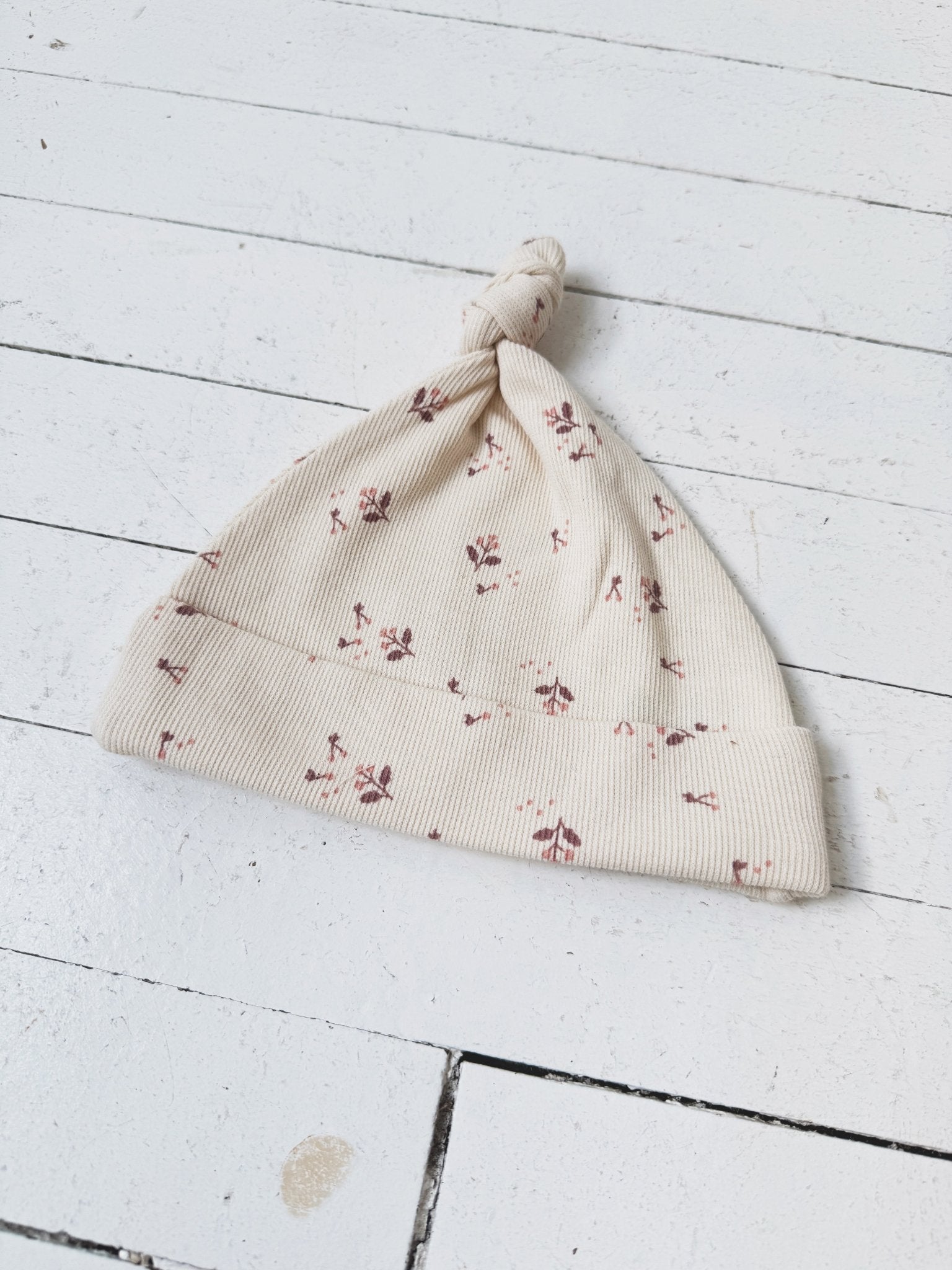 Knotted Baby Hat - Spring Sweet
