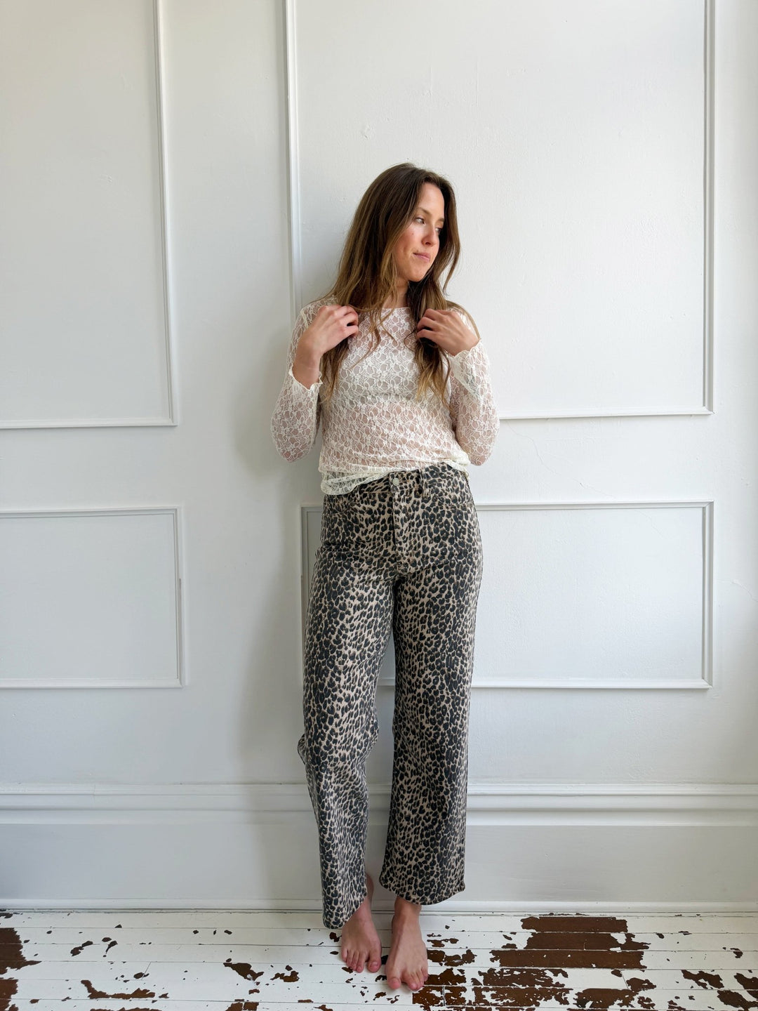 Lace Long Sleeve Top - Spring Sweet