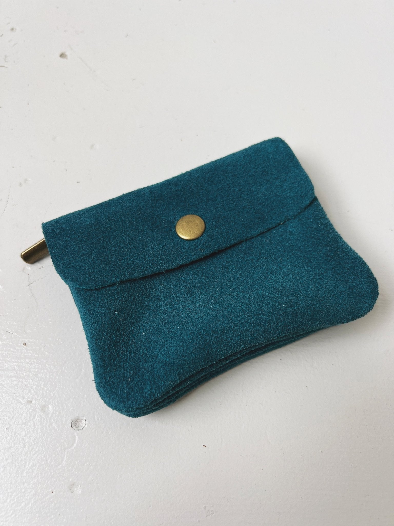 Leather Coin Purse - Spring Sweet