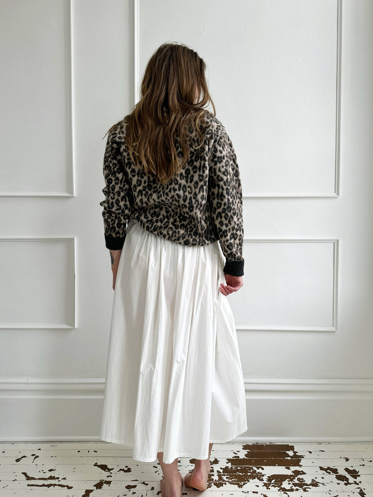 Leopard Wool Blend Cardigan - Spring Sweet