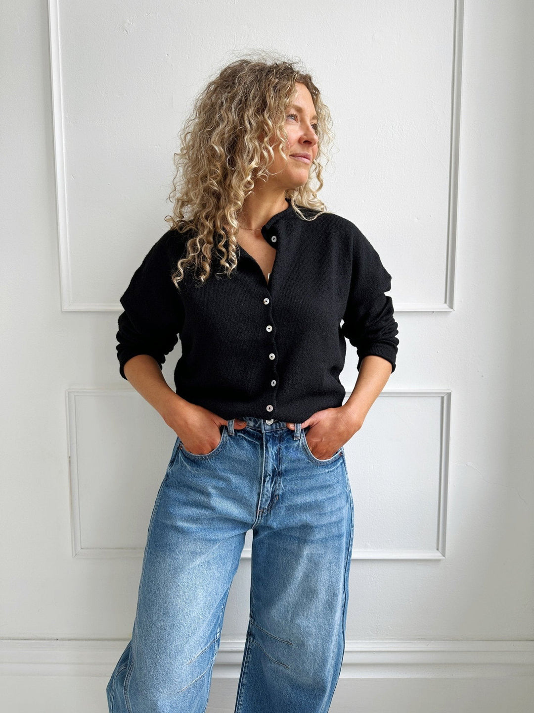 Lightweight Button Down Cardigan - Spring Sweet