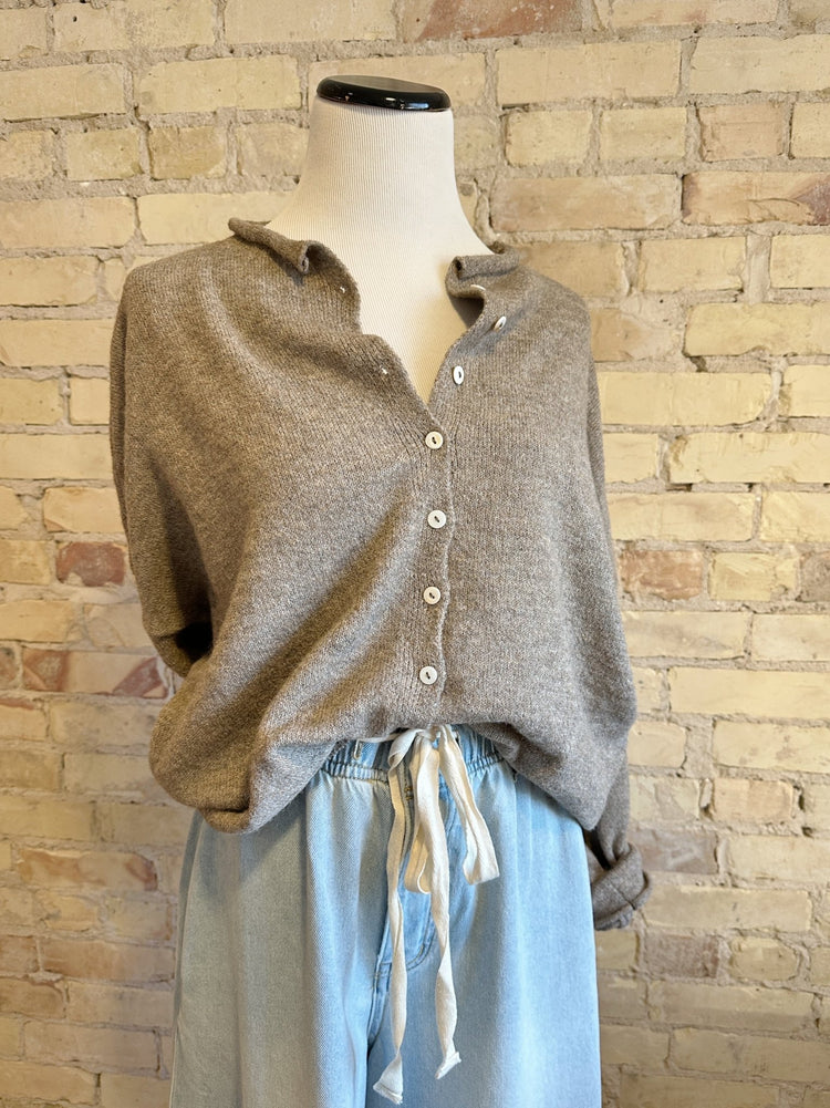 Lightweight Button Down Cardigan - Spring Sweet