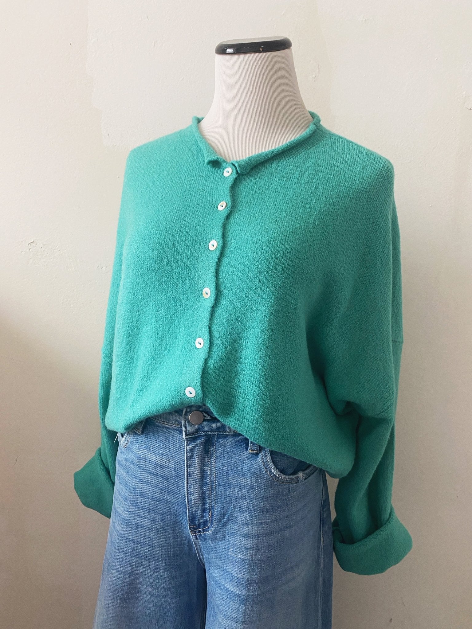 Lightweight Button Down Cardigan - Spring Sweet