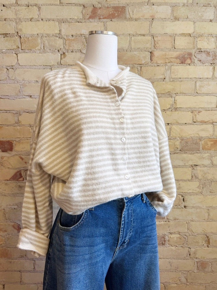 Lightweight Button Down Cardigan - Spring Sweet