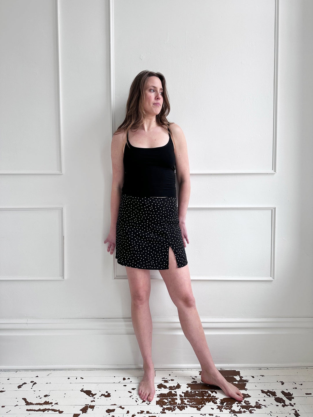 Lined Cropped Cami - Spring Sweet