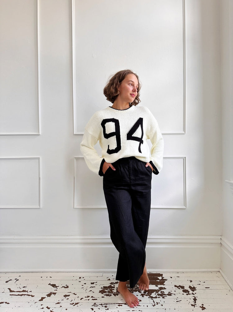 Linen Pleated Pants - Spring Sweet