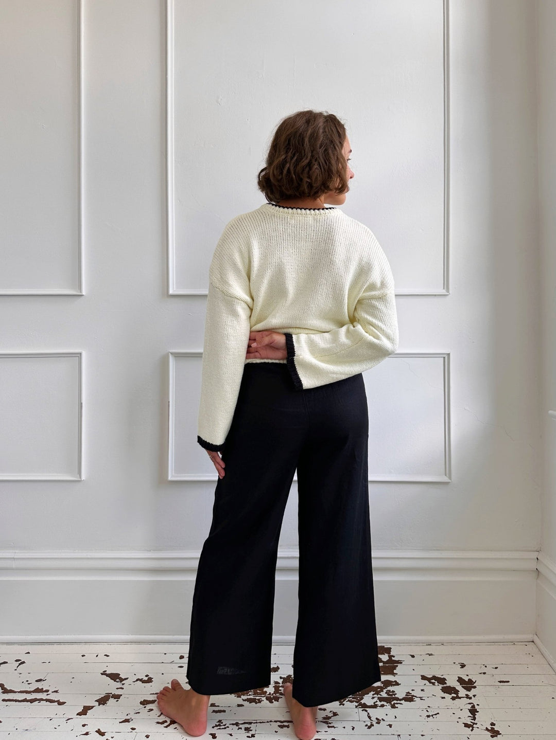 Linen Pleated Pants - Spring Sweet