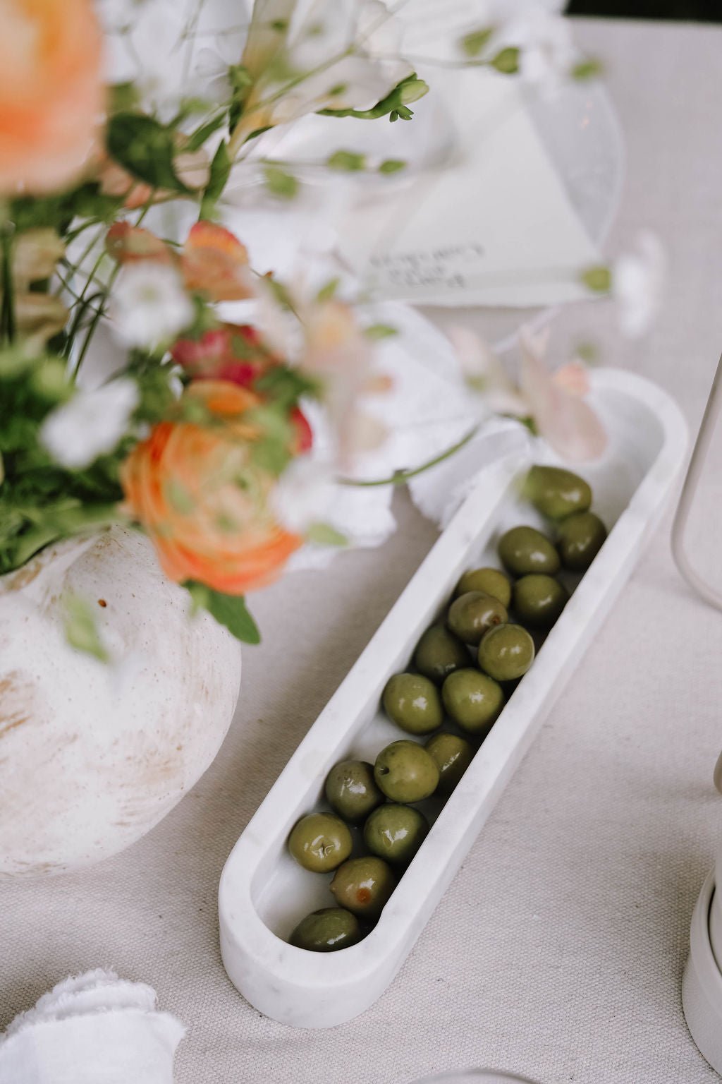 Long Marble Dish - Spring Sweet