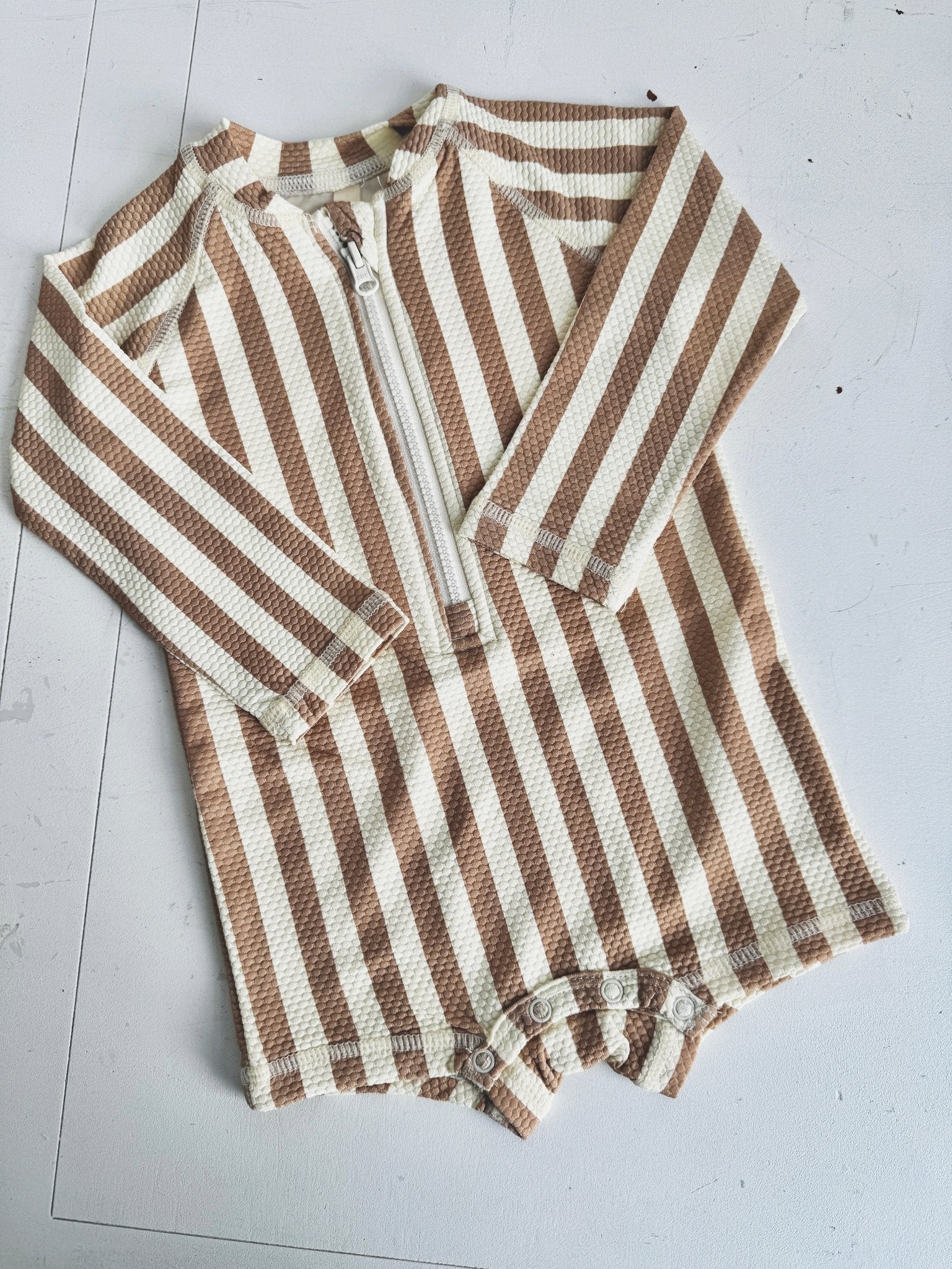 Long Sleeve One - Piece Rashguard - Spring Sweet