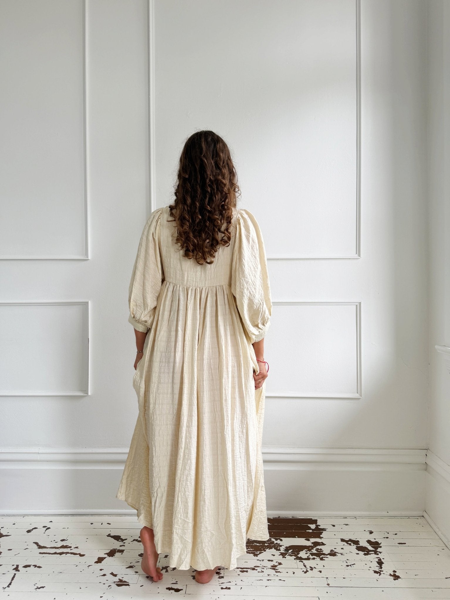 Long Sleeve Relaxed Maxi Dress - Spring Sweet