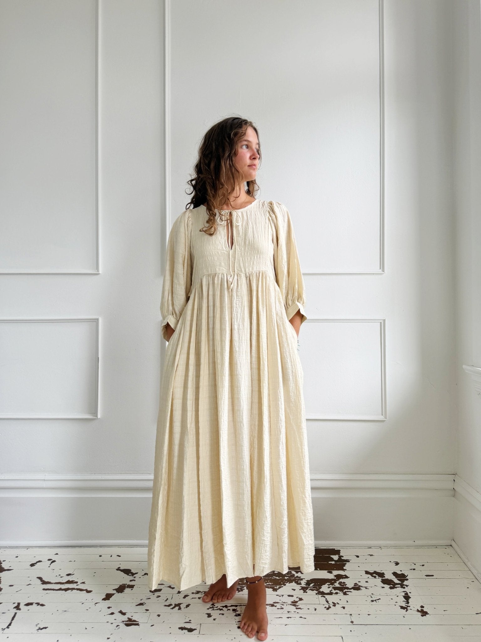 Long Sleeve Relaxed Maxi Dress - Spring Sweet