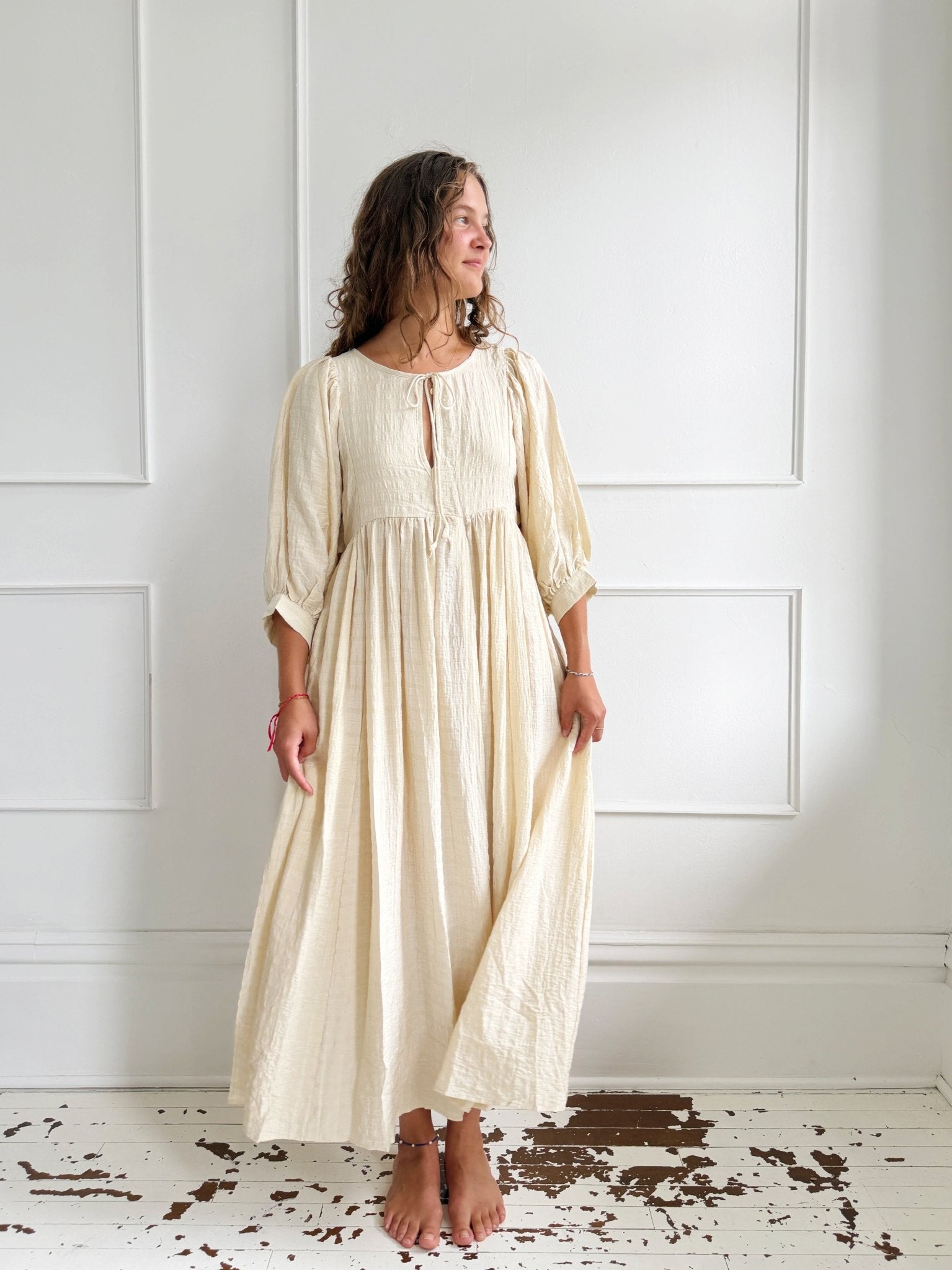 Long Sleeve Relaxed Maxi Dress - Spring Sweet