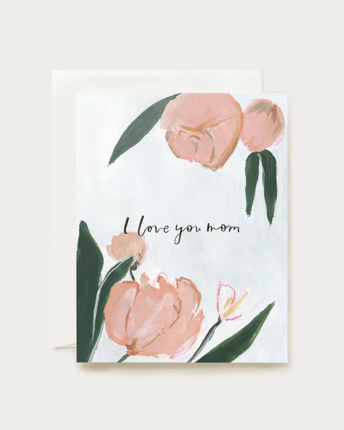 Love You Mom Card - Spring Sweet