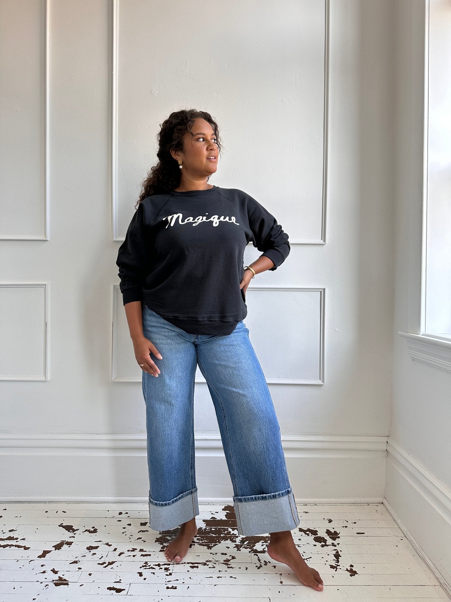 Magique Crewneck Sweatshirt - Spring Sweet