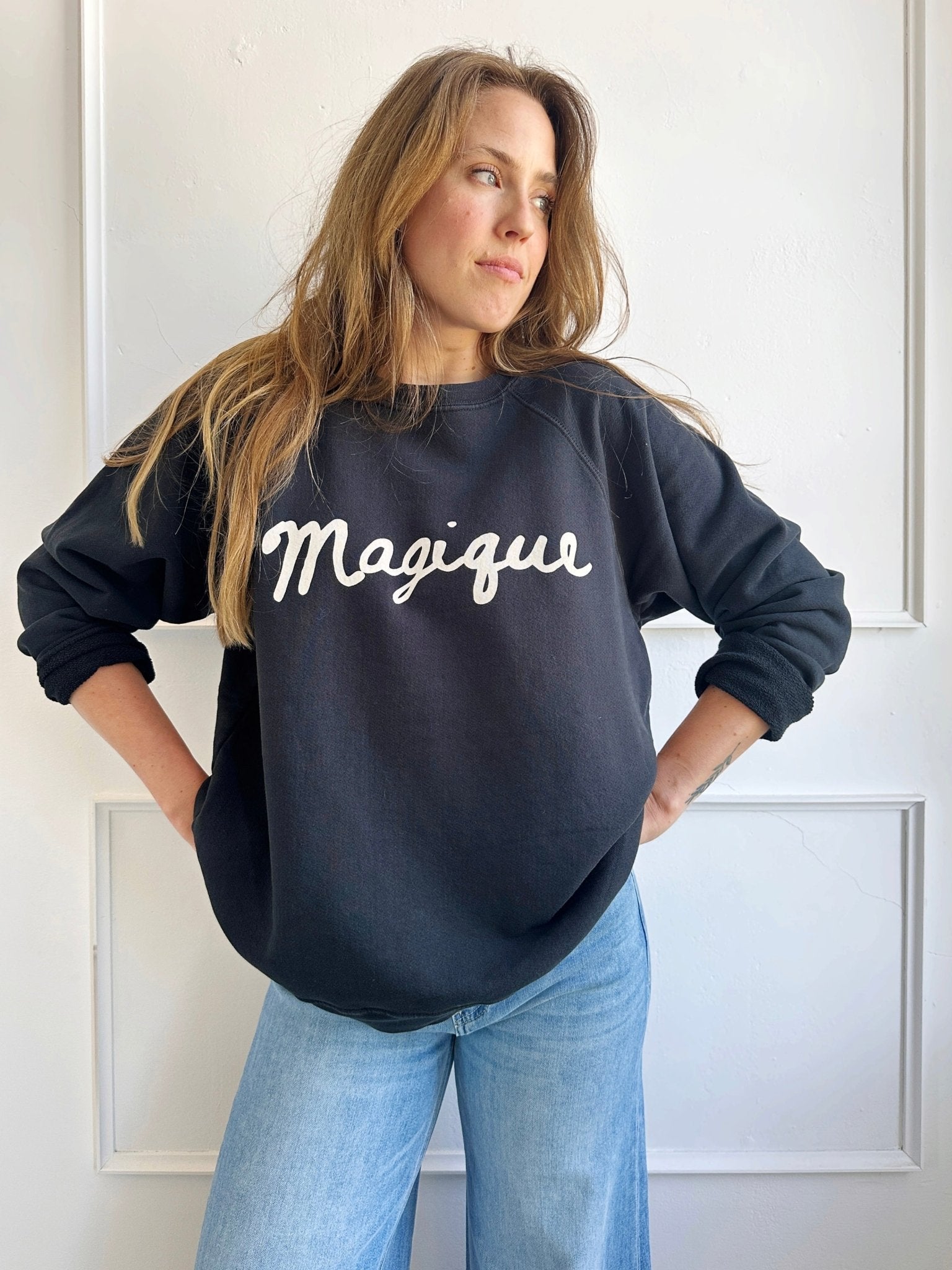 Magique Crewneck Sweatshirt - Spring Sweet