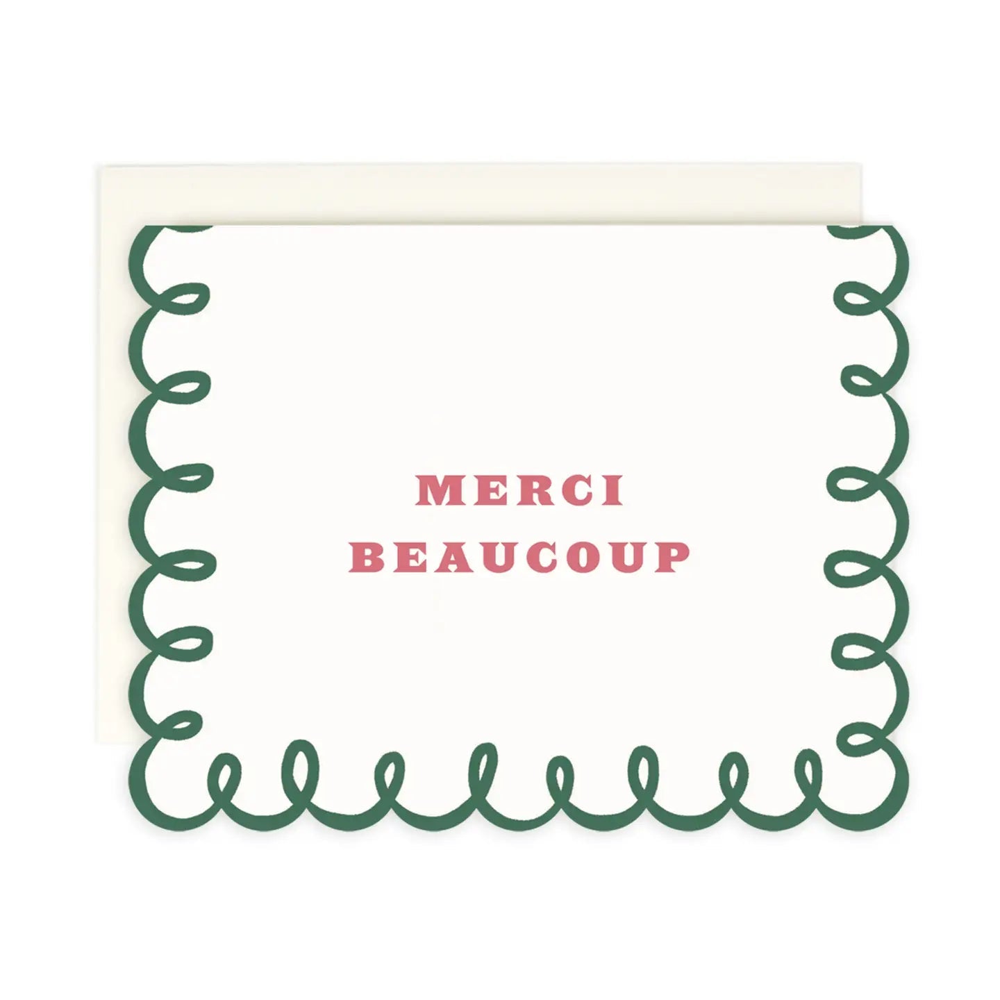"Merci" Card - Spring Sweet