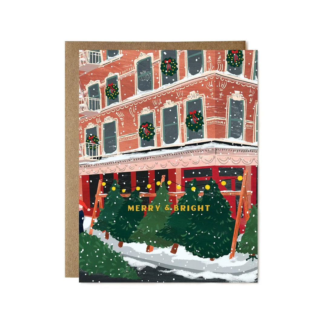Merry & Bright Tree Corner Card - Spring Sweet