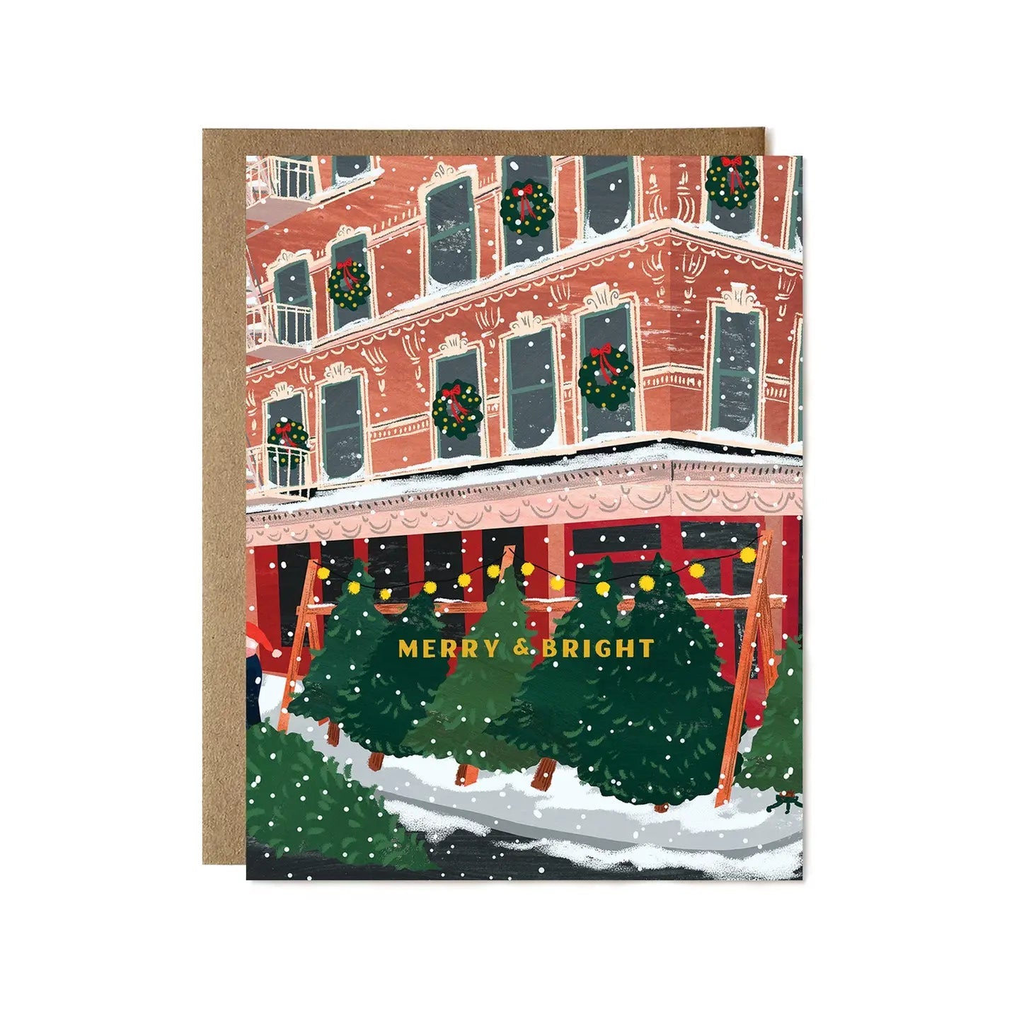 Merry & Bright Tree Corner Card - Spring Sweet