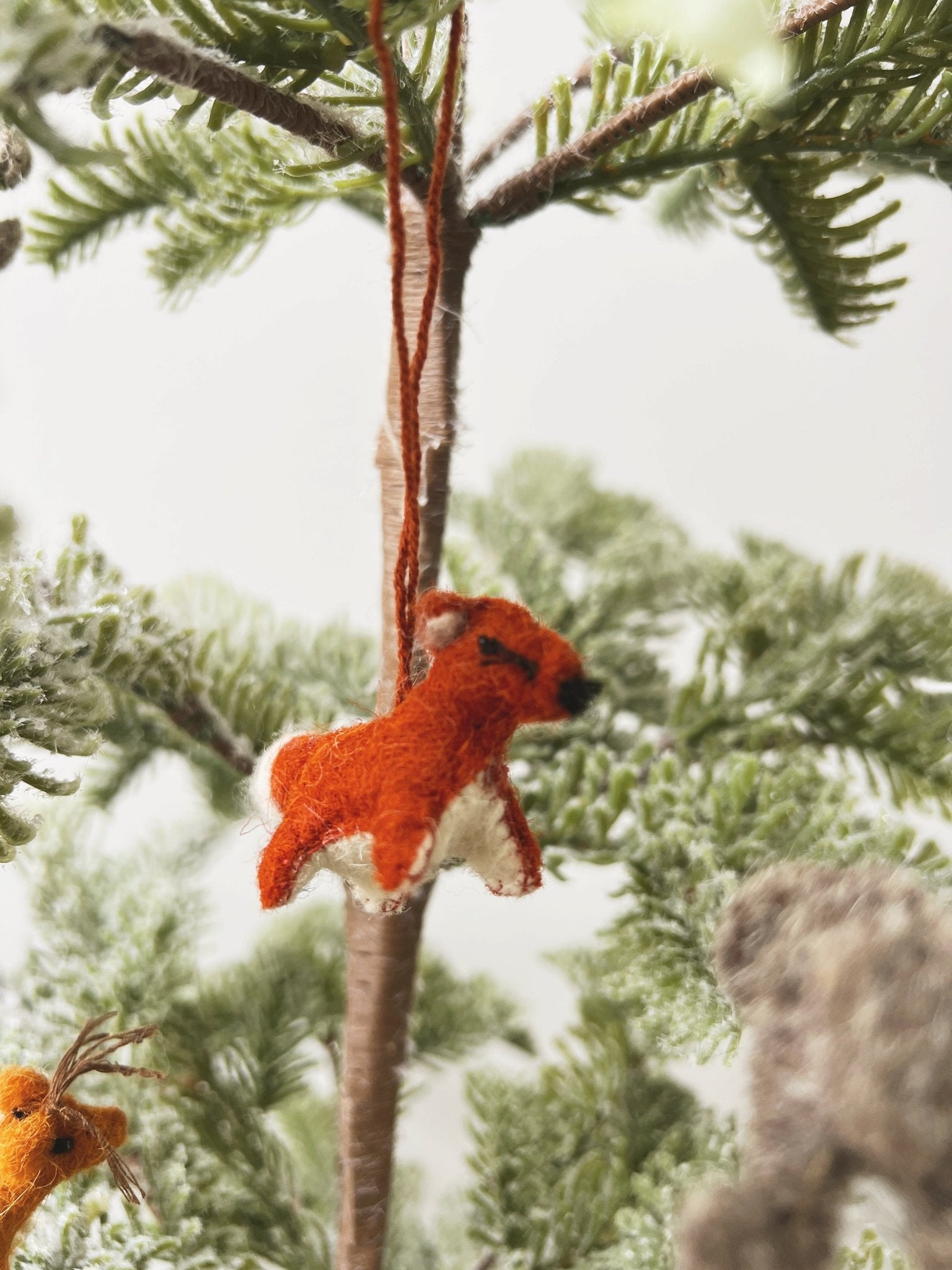 Mini Felt Animal Ornaments - Spring Sweet