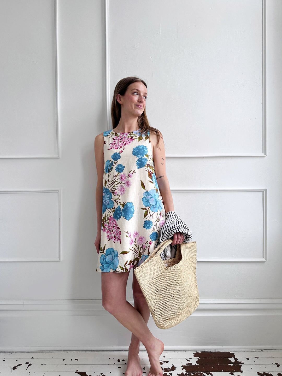 Mini Floral A - line Dress - Spring Sweet