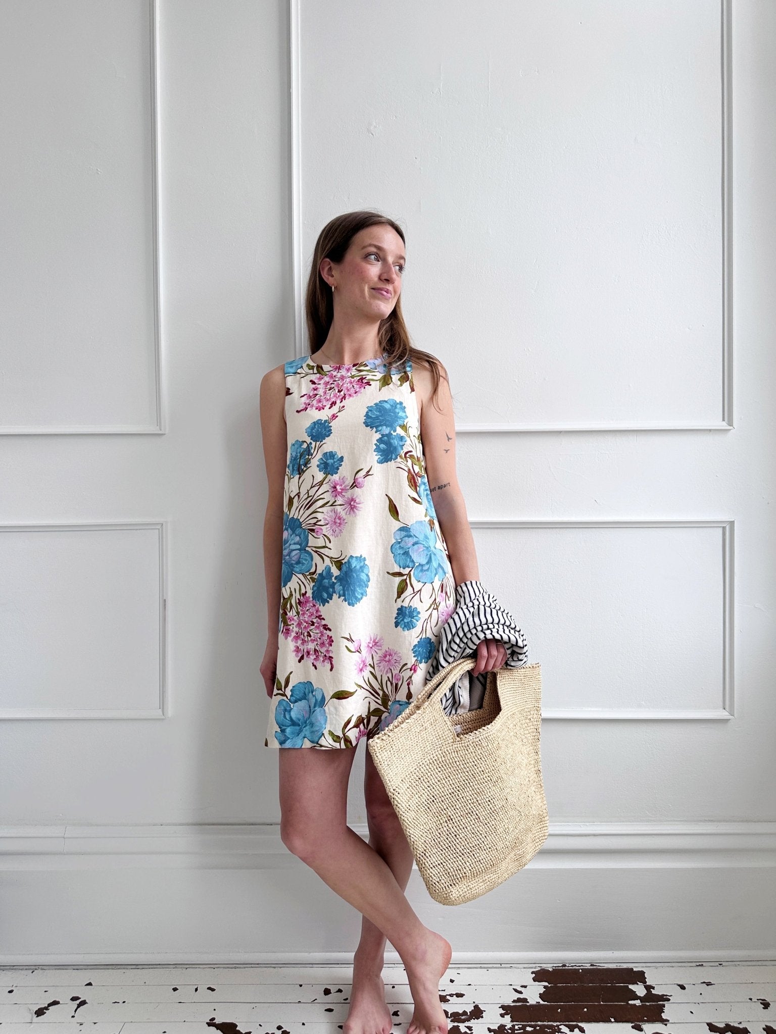 Mini Floral A - line Dress - Spring Sweet