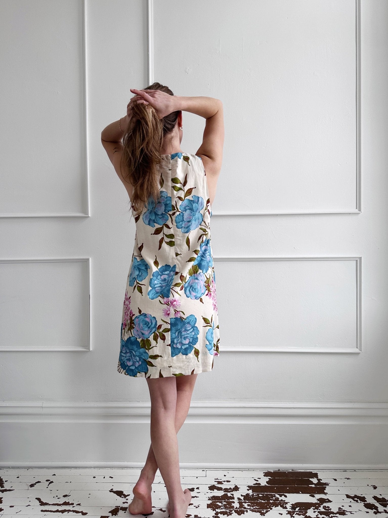 Mini Floral A-line Dress - FINAL SALE Mini Floral A-line Dress - FINAL SALE