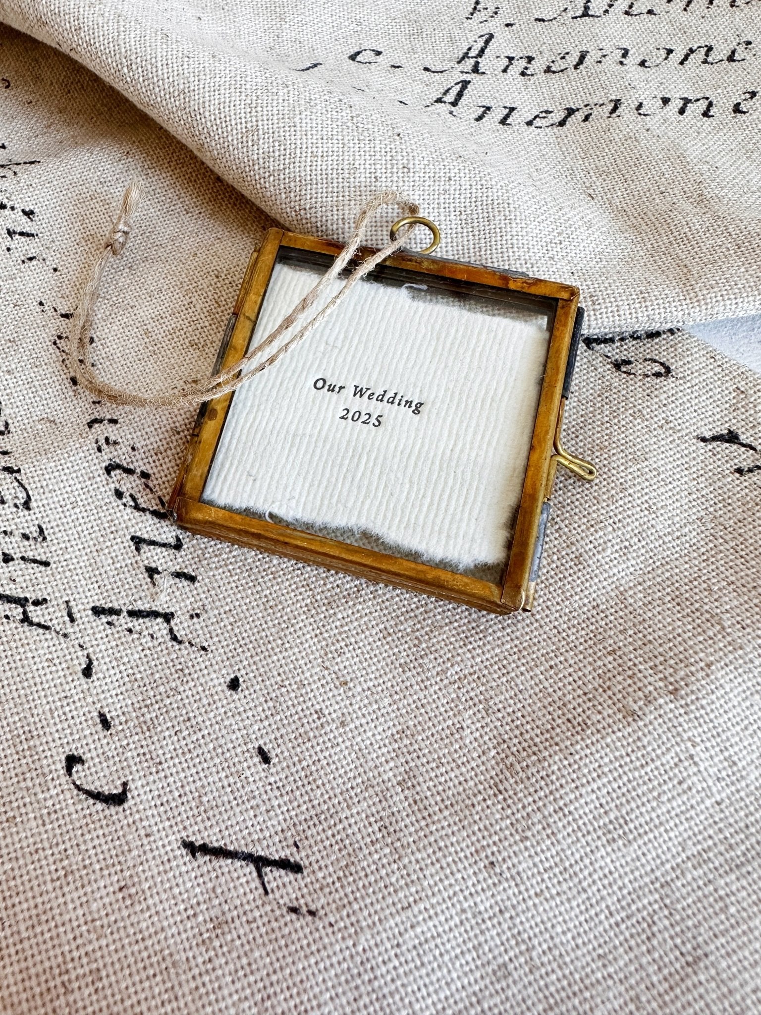 Mini Frame Ornament - Spring Sweet