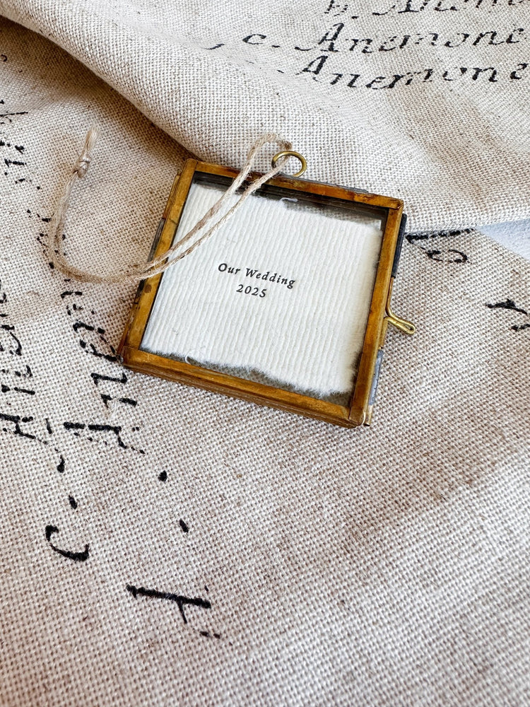 Mini Frame Ornament - Spring Sweet