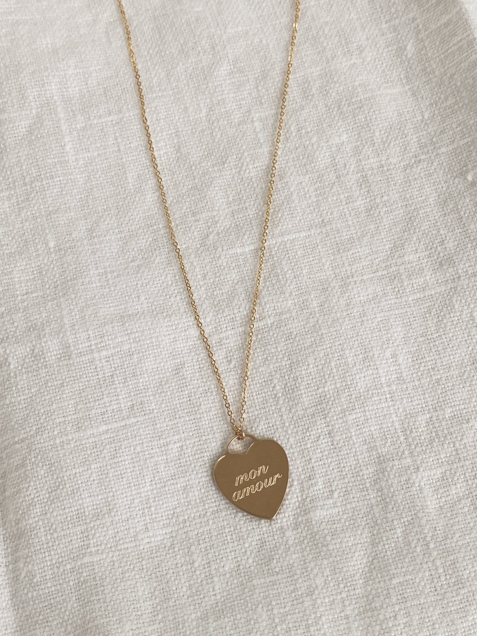 Mon Amour Necklace, Gold Filled - Spring Sweet